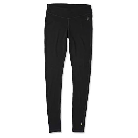Smartwool Women's Classic Thermal Merino Base Layer Bottom, Black, Small Cover