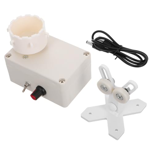 GALPADA Rod Dryer Rotating Fishing Pole Rack Electric Rod Winding Sturdy Construction