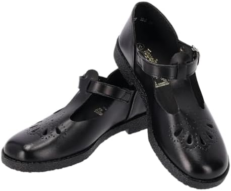 Betty Younger Girls Teardrop School Shoes