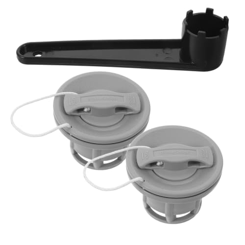 Clé à 8 rainures pour valve de remplacement de SUP gonflable et kayak en PVC avec joint