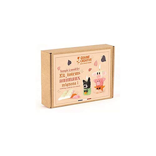Graine Créative Craft Kit - Animal-shaped Candle Making - For Kids 6+