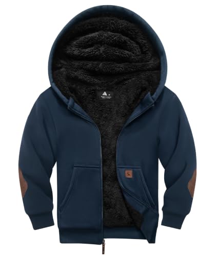 Image of Boys Zip Up Hoodie Kid Hooded Jacket