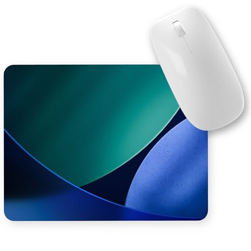 Image of Mouse Pad with Non-Slip Rubber Base, Waterproof & Durable Desk Mat for Gaming, Office & Students | Small Laptop & PC Pad | 23x18cm