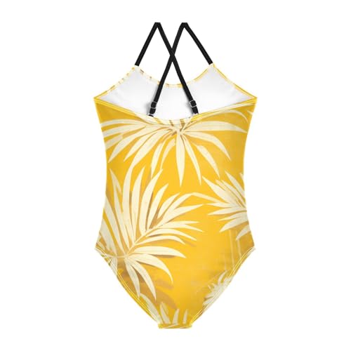 GuoChe Penguin Wheat Kids Swimsuits 1-Piecing Swim Suits for Girls Bathing Suits for Girls Beach Swimwear2