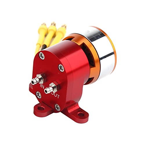 VERBANA Airplane Part, RC Model Airplane Smoke Pump with Brushless Motor ESC Kit Spare Part for Gas...