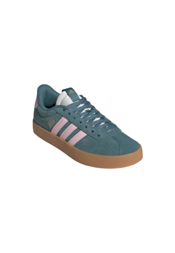 adidas Damen Vl Court 3.0 Shoes, Preloved Teal/Clear Pink/Gold Metallic, 42 2/3 EU – Ansicht 4