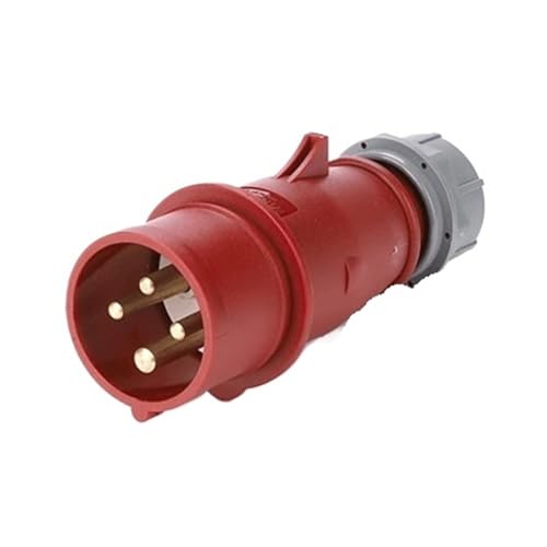 Conectores de enchufe industrial trifásicos de 16 A y 32 A empotrables y estancos 2