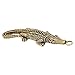 Cabilock Retro Vintage Mini Keychain Pendant Lightweight Brass Animal Charm for Keys Bags Accessories Portable Small Pendant