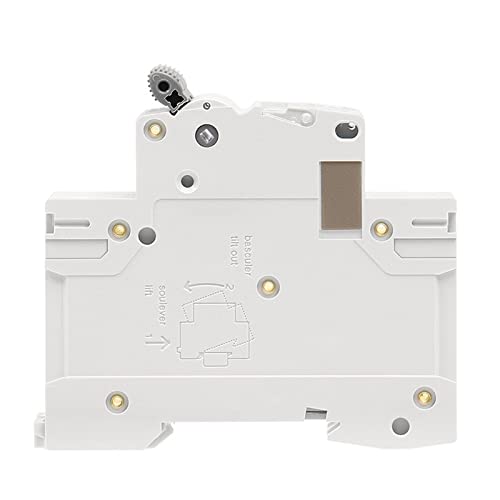 Disyuntor mini MCB de 4 polos 20A interruptor magnetotérmico riel DIN tipo CA 6 KA 3