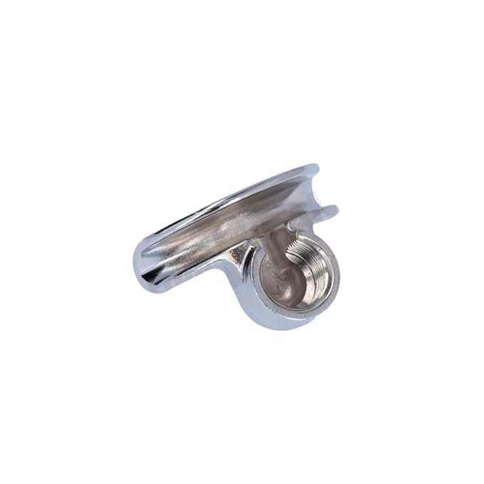 Image of BEAN BLISS Double Shot Spout Connection for Semi-Automatic Coffee Machine Portafilter, Stainless Steel Replacement Spout for Espresso Machines in Cafes,Coffee Shops & Households