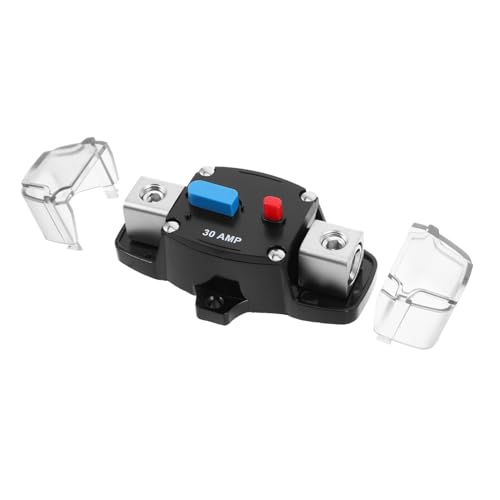 Interruptor con reinicio manual contra cortocircuitos en fusibles de audio coche