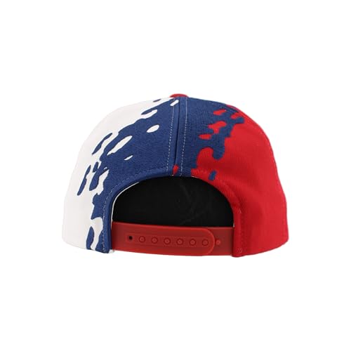 Image of ZHATS NHL Unisex-Adult NHL Officially Licensed Adjustable Snapback Hat Flat Bill Z11 Retro Paintbrush
