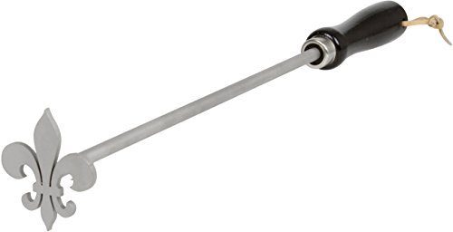 BBQ Fans Fleur De Lis Steak Branding Iron |