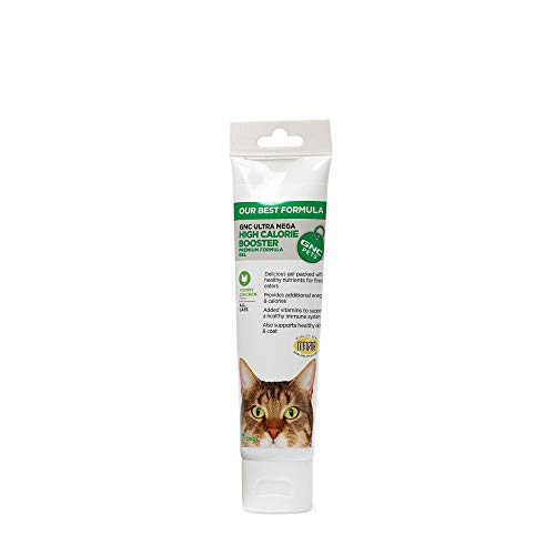 GNC Pets Ultra Mega High Calorie Booster Gel for Cats, 3.5 Ounces