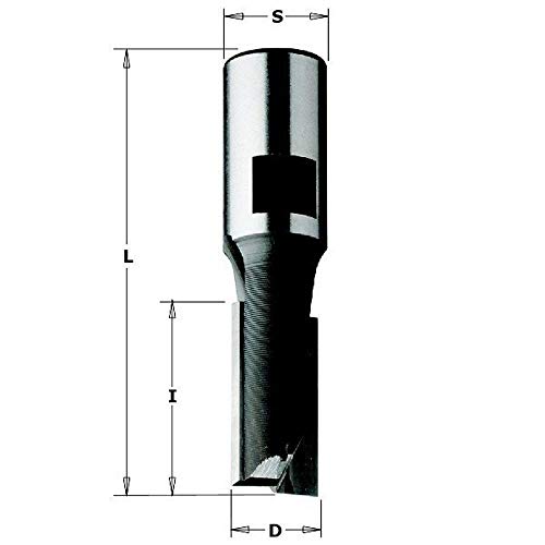 CMT Orange Tools 173,080.11-fresa for electrofresadora Z2 HM S D 8 20 x M10 DX