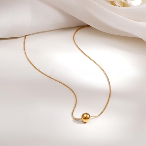 Image of Rubans Demi Fine Stainless Steel Pendant Chain Daily Gift for Women & Girls