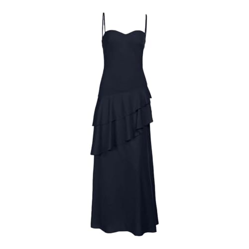 Robe de soirée à volants fluide et légère pour sublimer la silhouette des ados - 4