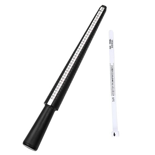 KALLORY Finger Measuring Gauge Ring Size Adjusters for Precise Ring Measurement