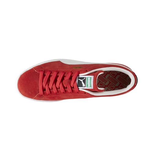 PUMA Mens Suede Classic Lace Up Sneakers Shoes Casual - Red4