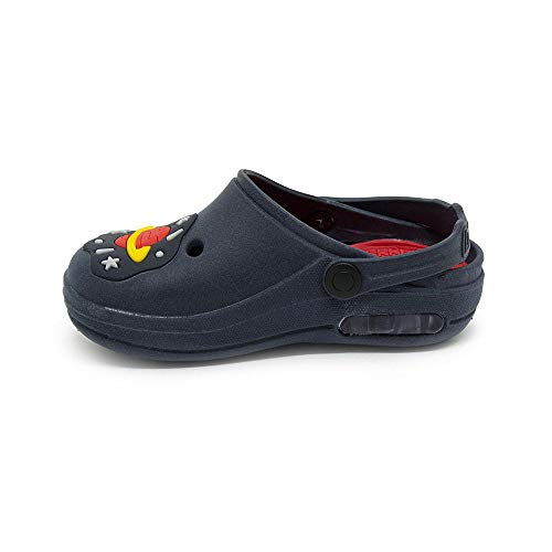 Sandália Com Led Infantil Masculina Luelua 16021 Marinho