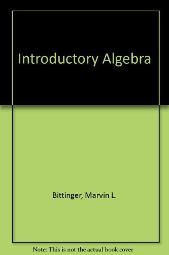 Introductory Algebra 0201472309 Book Cover