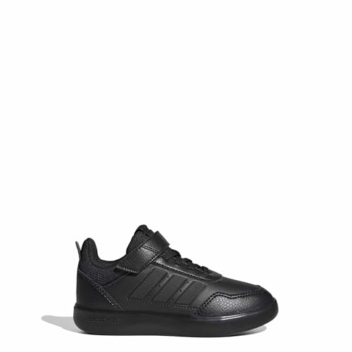 �A�f�B�_�X �X�j�[�J�[ �L�b�Y �e���\�[ SPORT ���C�g �j�̎q ���̎q ���j�Z�b�N�X�q�� OQT76 �R�A�u���b�N/�R�A�u���b�N/�O���[�V�b�N�X (KI7642) 21.5 cm