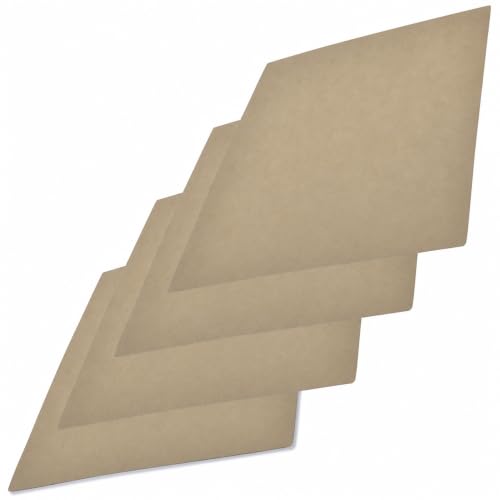 Easyboost 4 Hojas de Papel de Junta 0,15mm, 0,25mm y 2x 0,50mm resistente al desgarro tamaño 20 x 15cm para cilindro Scooter Motocicleta Cortacésped Desbrozadora