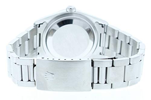 Rolex Mens 36 Datejust 16200 Oyster Band Silver Roman Dial (Certified-Preowned)3