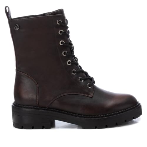 XTI - Botín Mujer Marron - Calzado Cómodo y Versátil - Moda casual - Modelo 14309003 (Talla 41)
