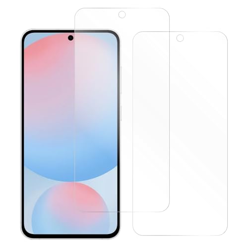 [2������] LOOF Galaxy S24 FE �p �t�B���� �ی�t�B���� �ȒP�\��t�� ��ʕی� �\�t�g�t�B���� �C�A�Ȃ� ���h�~ ����h�~ ���炳�� ���˖h�~ ����� ����Ȃ� �A���`�O���A [�}�b�g �d�l]