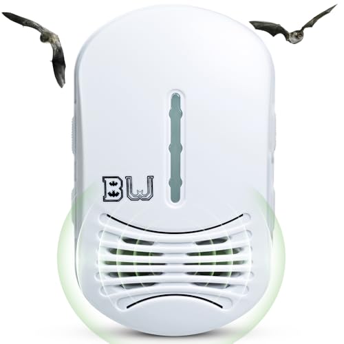 BugWomp BEU-W Bat Expulsion Unit Equipped with Dynamic Repellent Technology Perfect for Superior Bat Control (Stealth White Edition)