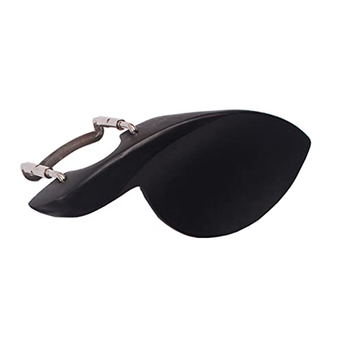 FAVOMOTO Violin Rest Violin Chin Rest Violin Accessory Chin Rest with Screw Ebony Rest Chin