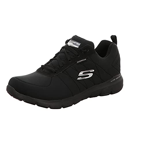 Skechers Sport Womens Flex Appeal 3.0 JER'SEE - Zapatillas deportivas para mujer, color negro, talla 35 EU, Negro , 35 EU