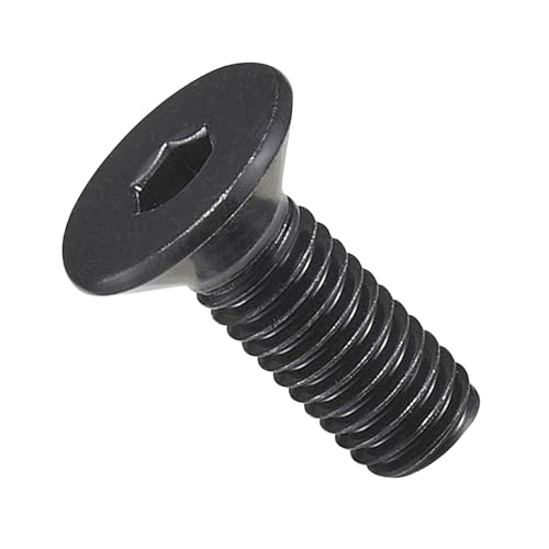 Entaniya ミリネジ 黒ステンレス 六角穴付き皿小ネジ M5-0.8 (5本入り) 【MCHBS-M5-0.8】 (14mm)