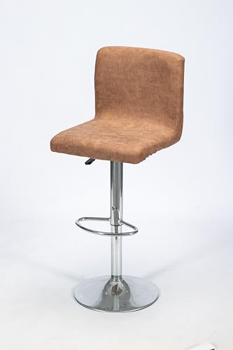 Image of Chair Covers Bar Stool Cover 4pc Bar Chair Cover Swivel Bar Stool Slipcover | Stretch Counter Height Bar Stool Cover High Back Chair Cover Counter Stool Bar Chair Covers for Kitchen Pub Dining Room,44