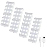 【Einfach zu Installieren】Dieses Licht ist stark magnetisch eingebaut und kann direkt an jedem Eisenprodukt adsorbiert oder durch einen Magnetstreifen (im Lieferumfang enthalten) ohne feste Verkabelung installiert werden. Es ist sehr einfach zu installieren und zu entfernen.