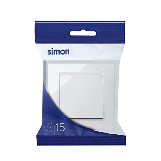 Simon M256215 - Pulsador serie 15 blanco