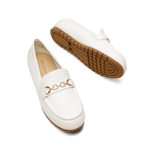 Image of DREAM PAIRS Loafers for Women Casual Comfortable Slip On Flat Lightweight Leisure Work Shoe Comfort Walking Shoes