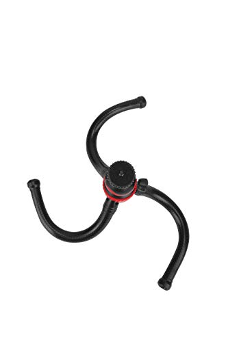 Image of Photron 33.02 cm (13 Inch) Flexible GorillaPod Tripod Octopod 800 with Ball Head & Mobile Holder for Smart Phone, Mobile Phone, Camera, GoPro, Red /Black