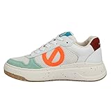 No Name Bridget Sneaker, Leder, Segeltuch, für Damen, Neonweiß, Neonweiß, 37 EU