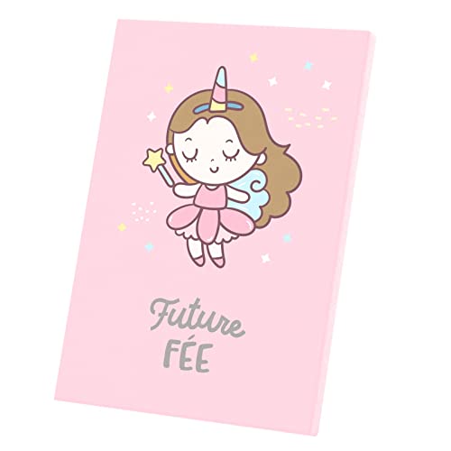 Chambre d'Enfant Triste ? Découvrez la Toile Imprimée Future Fée Princesse 40x56 cm