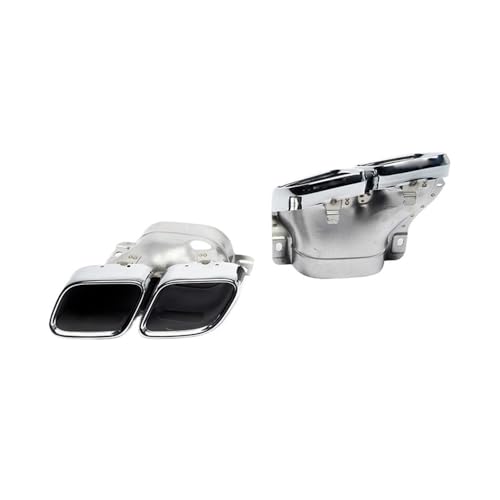 Embouts silencieux d'échappement pour Benz C63 W205 finition inox canule de pot de luxe