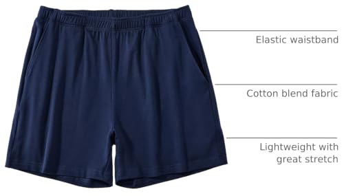 Image of AIMPACT Men's 4 inch Inseam Sleep & Lounge Pajama Shorts with Pockets