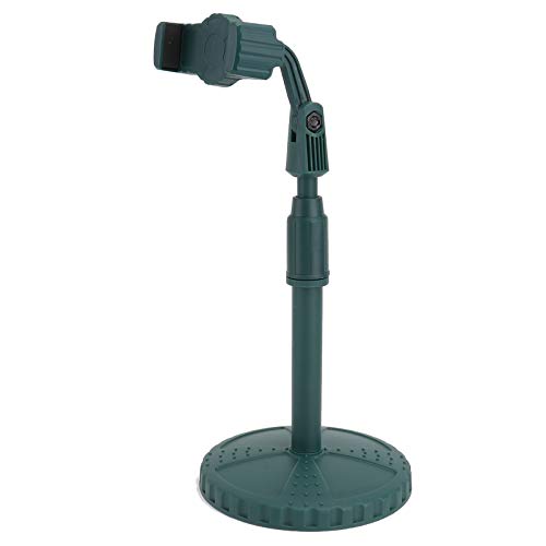 NUOLUX シー伸縮式携帯電話ホルダー デスクトップ用 高さ 上下昇降 角対応 横置き縦置き可 自宅オンラインレッスンライブ配信用