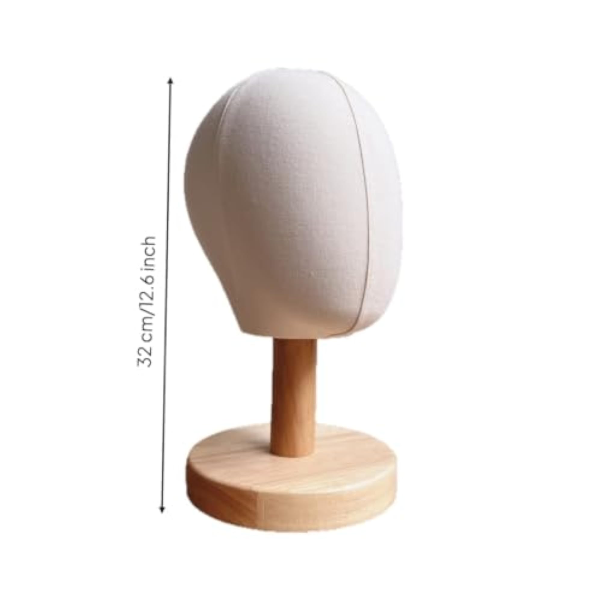 Tabletop Head Stand for Milliners and Salons