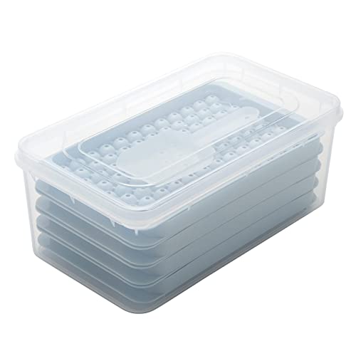 Mini Ice Cube Trays, 104X4 Pcs Small Ice Ball Maker Mold For Freezer With Lid And Bin, Crushed Ice Trays Easy Release, Tiny Ice Cube Tray For Chilling Drinks Coffee Juice Cocktail #TOP2