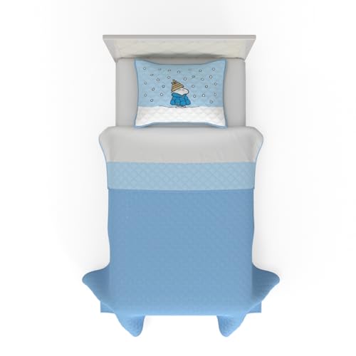 Ropa de cama Snoopy Puffer Coat ideal para decorar el dormitorio infantil en Navidad 3