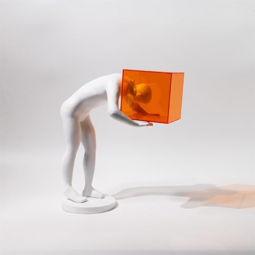 Figurine abstraite décorative pour une ambiance moderne zen