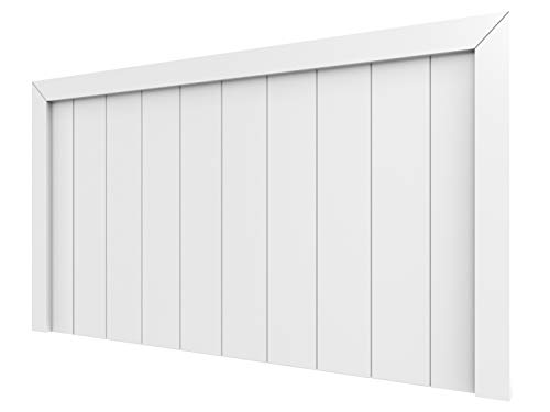 LA WEB DEL COLCHON Cabecero Madera Rústico Véneto de Estilo Nórdico para Dormitorio Moderno Cama de 90 (100 x 55 cms) – Cabeceros de Madera Decorativos y Funcionales – Cabeceros de Cama Modernos