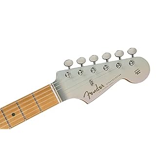 H.E.R. Stratocaster MN Chrome Glow - Les Beatles, Paul McCartney, John Lennon, RIngo Starr, George Harrison H.E.R. Stratocaster MN Chrome Glow – Image 5